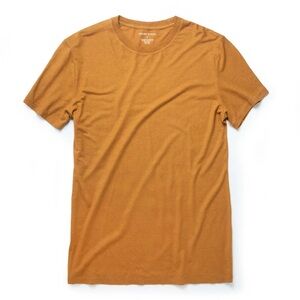 The Cotton Hemp Tee
in Saffron
